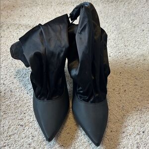 Jeffrey Campbell Black Heeled Boots